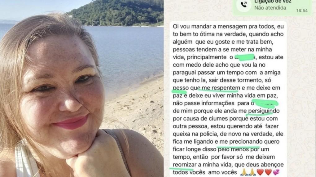 Mistério em Florianópolis: Erros gramaticais em mensagens chamam atenção da família de corretora que está desaparecida