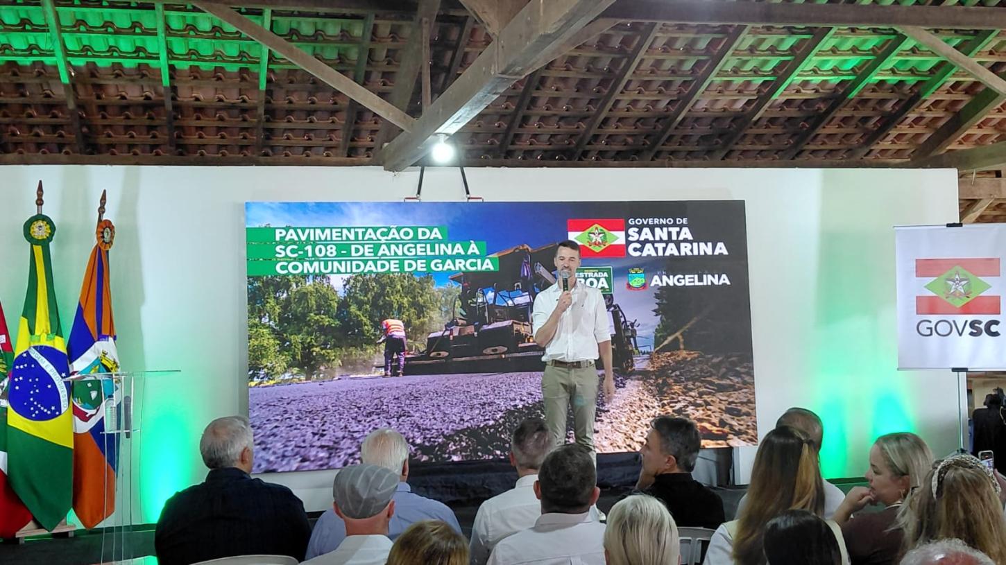 ROD SC 108 PAVIMENTAÇÃO