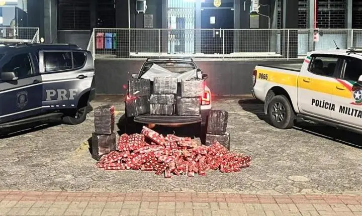 Ação conjunta apreende mais de 300 quilos de maconha no planalto norte